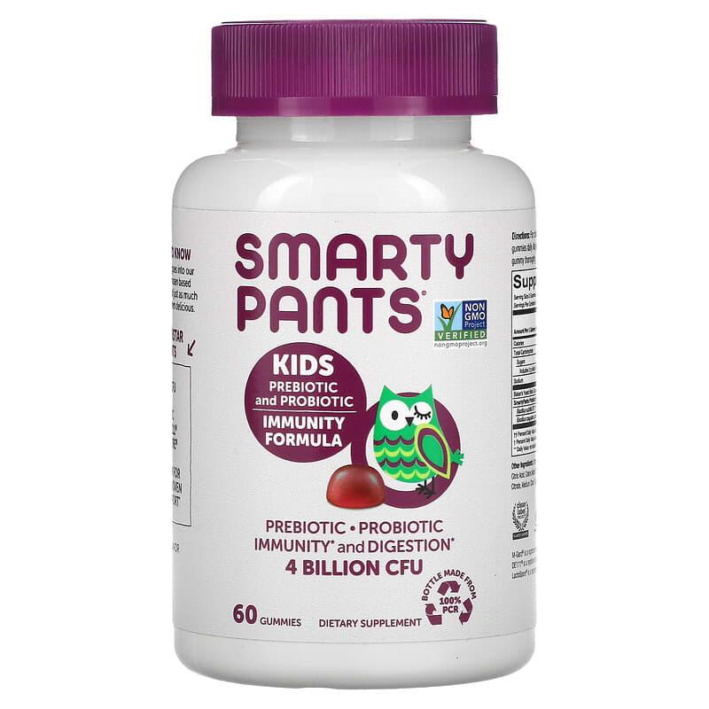 SmartyPants, Kids Prebiotic and Probiotic, Immunity Formula - Herbal Wings