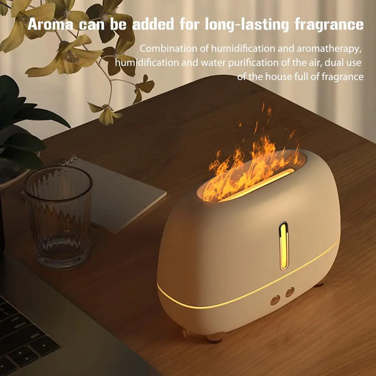 Flame Aroma Diffuser Air Humidifier Ultrasonic