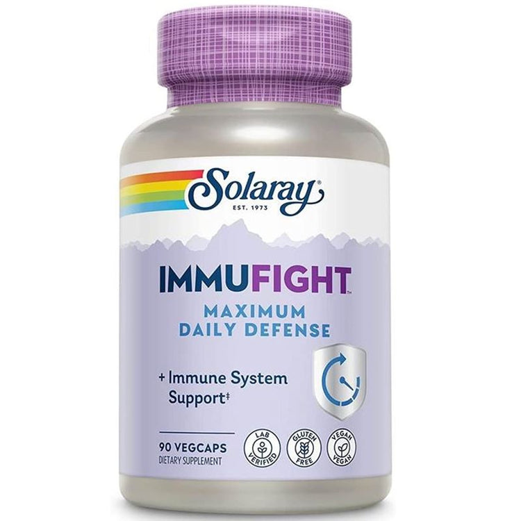 Solaray, ImmuFight, Maximum Daily Defense, 90 VegCaps